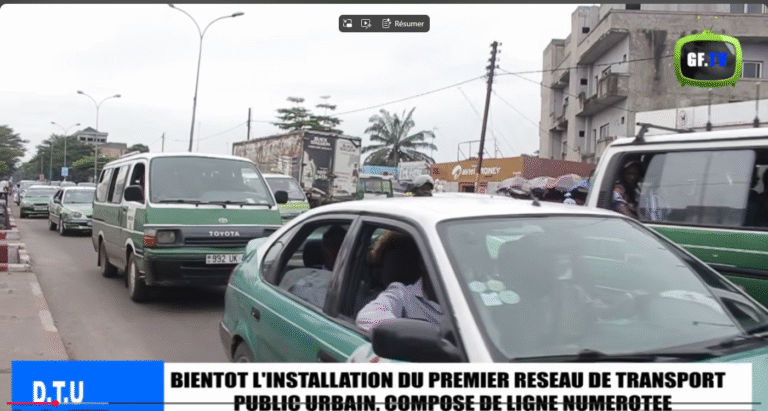 Bientôt l&rsquo;installation du premier réseau de transport public urbain, composé de ligne numérotée.