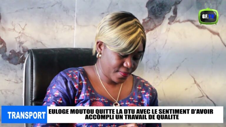 Cérémonie de passation de charges à la Direction des transports urbains de Brazzaville le 6 mai 2026